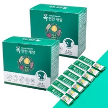 목편한세상 목감기 기침 편도 인후통 미세먼지 목관리 기관지 영양제 스틱형 60포 2박스, 2박스 60포