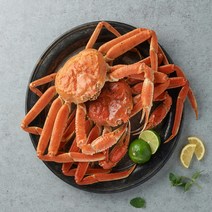 [작심밀도] 손질 자숙(찜) 수입박달대게(마가단) 2.5kg (2마리), 상세 설명 참조