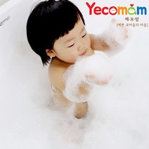 예꼬맘 사해소금 거품 목욕 유아 입욕제 파우치, 버블바스파우치[자스민]