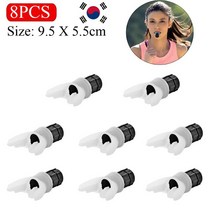 폐활량 운동기구 흉곽호흡기 폐호흡기기 1-25Pcs 호흡 트레이너 운동 폐 피트니스 훈련 야외 만료 장치 건, 07 8PCS