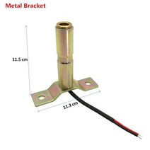 지게차작업등 레드라인 경고등 앰버 60 LED 차량 스트로브 경고 빛 신호 유연한 파이프 마운트 포크 리프트 트랙터 비상 위험 안전 깜박이 불빛, Metal Bracket