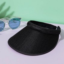 모노 와이드 썬캡(블랙) (여성용)/모자/UV차단/등산/낚시/물놀이/자외선차단