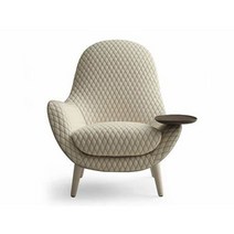 모던 수면 1인용 독서 의자 북유럽 인테리어 사무실, 흰색