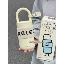 텀블러 컵 휴대용 스테인레스 스틸, 야오예 블랙 300ml (스트랩+스티커 증정)