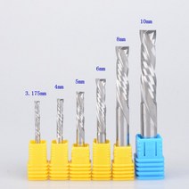 1pcs 업 앰프 cnc 라우터 압축 목재 엔드 밀 커터 비트 용 다운 빙삭기 71, 6x32