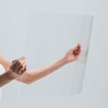 수축 없이 딱 맞는 정사이즈 투명매트 유리대용 식탁매트 테이블 반투명매트, 투명매트 120x10cm, 1개