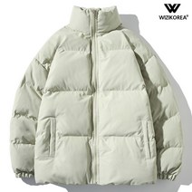 겨울 루즈핏 엠보 하이넥 패딩점퍼 남자 빅사이즈 WI034P