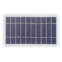 캠핑카 태양광 패널 고정 300w 600w 5볼트 태양 전지 패널 2 와트 출력 USB 야외 휴대용 시스템 전화 충전, 01 5V 2W