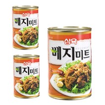 삼육 베지미트 425g x 3캔입, 1세트