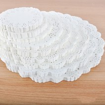 도일리페이퍼원형(10cm)100매 생일파티 선물포장, 상세페이지 참조