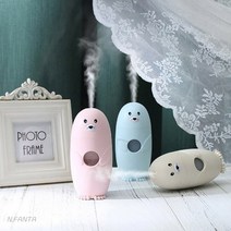 바다표범 가 미니 탁상용 사무실미니가 USB가 공기청정기 가 습기 제습 기 제, 쿠팡 100 바다표범가습기_블루