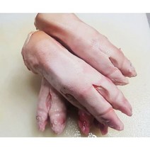 돼지고기 족발 생족 전족 미니족 수입족 1벌 (4개) 2kg이상, 통족, 4개