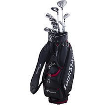 브리지스톤 남자 골프채 풀세트 투어스테이지 v6000 11종 캐디백, S