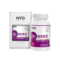 캐나다 파이토젠 대두이소플라본 식물성 에스트로겐 여성 갱년기 영양제 60캡슐 2달분, 1개