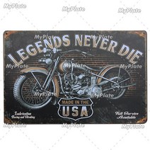 오토바이 번호판 스티커 튜닝 브라켓 오토바이 금속 로그인 차고 클럽 플레이트 공예 아트 66 터 선물 맞춤, 02 0478_01 20x30cm