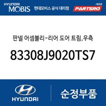 판넬 어셈블리-리어 도어 트림 우측 (83308J9020TS7) 코나