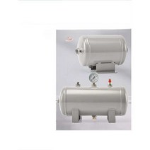 컴프레셔 레귤레이터 고압 스테인리스 대형탱크 드럼, 5L 회색