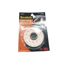 자동차 인테리어 외장 강력 부착 폼 양면테이프 8x4, 없음