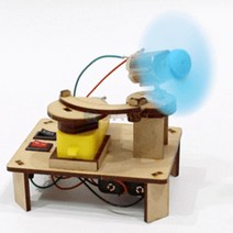 바람세기 각조조절 스탠드형 선풍기 실험교구 과학키트 선풍기원리 과학수업 조립키트