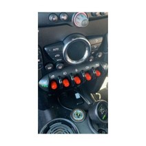 토글스위치 미니 쿠퍼 토글 스위치 커버 10x 빨간색 1세대 및 2세대 적합 !!빠른 !!!