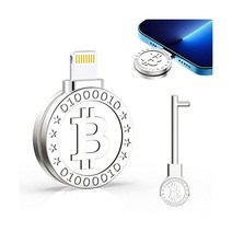 ySky MFi 인증 안전한 암호화 하드웨어 지갑 Bitcoin Ethereum ERC 토큰용 iPhone 아이패드와 함께 작동 보안이 신뢰할 수 있는 콜드 월렛 키 앱으로 쉽게