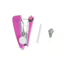 휴대용재봉틀 1pc 휴대용 미니 수동 재봉틀 간단한 작업 바느질 도구 바느질 천 패브릭 편리한 바느질 도구, 03 as pic