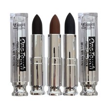 댕기머리 원터치 헤어 커버 스틱 4g, 자연흑갈색, 2개
