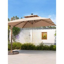 대형파라솔 야외파라솔 정원파라솔 테라스파라솔 카페파라솔 야외용 접이식 받침대 횡단보도