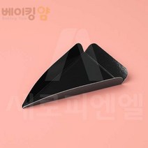 베이킹얌 조각케익종이받침(블랙) 2-1호 100장