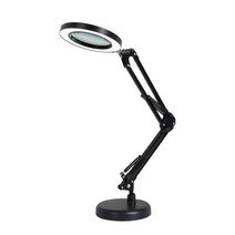링라이트 LED 2관절 돋보기 스탠드 USB 확대경 독서등 확대경 _ 2204019EA, 쿠팡 화이트, 쿠팡 본상품선택