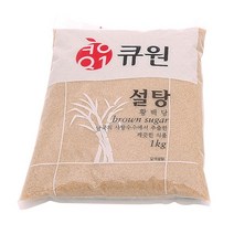 삼양사 큐원설탕(황백당1KG), 1, 단품, 1kg