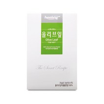 힐링 올리브잎분말 가루 올레유러핀 타이로솔 올리브생잎 올리브잎차 항산화 비타민E 50스틱, 1box