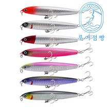 루어점빵 고스트 싱킹 펜슬베이트 배스루어, 18g, C.고추장