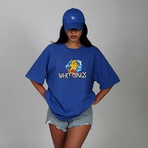 더샵스토리 / 수상스키 후딩이 반팔 티셔츠