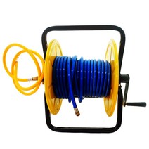 꼬임방지 호스 릴 농약 고압 동력분무기 농업 정원용, 농약호스6.5 × 25M