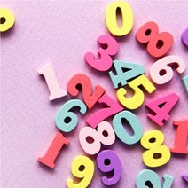 바보사랑 씨리얼 숫자 비즈 50p.더펀즈