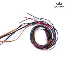 람다골프 골프화 슈레이스 신발끈 화이트 레드 블랙, 슈레이스[신발끈], 토리노 화이트