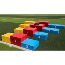 목재 시상대 체육대회 운동회 단상 순위 축제 야유회, 70x50  대중소 세트가 함께 보관 가능