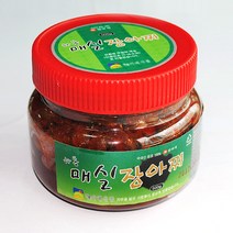 초록사랑 유기농 하동매실로 만든 고추장매실장아찌, 1개, 450g