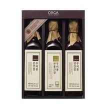 ORGA 집밥 우리콩 간장 선물세트 (420mlx3EA) 별미 별식 자취 1인가구 손님초대 간편식 술안주, 21개