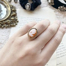 [드앙땅] 엔틱 까메오 반지/ 프리 사이즈 링/ 앤티크 반지/ 패션반지