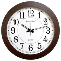 [골든벨시계] m대형 원형 벽시계 50cm 5011, 월넛(5011)