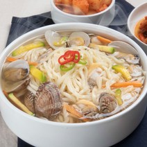 명동멸치칼국수 5인분세트(칼국수면1kg+멸치육수분말x5팩), 5인분