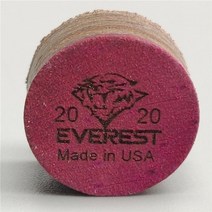 당구 풀 큐 팁 타이거 오닉스 스나이퍼 에메랄드 라미네이트 레이어 쇄빙선 페놀 브레이크, 에베레스트(중), 팁 1개, 에베레스트(중)