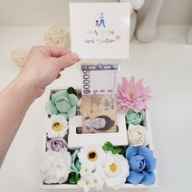 설날 어버이날 돈티슈 반전용돈박스 부모님 생신 돈선물 현금선물 용돈박스, 3.아이스민트