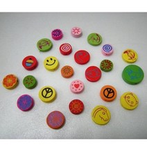 문구랑만들기랑 비즈공예 비즈 구슬꿰기 팔찌만들기 비즈모음전, 1봉, 36.나무원형비즈519