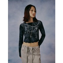 익스파이어드걸 알렉스 탑 다크그레이 Alex Top BLACK