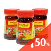 사떼똠 SATE TOM 100ml CHILLI SHRIMP PASTE 새우맛 소스 베트남 sauce vietnam 음식 food 동남아 수입 사테톰 조미료, 1개