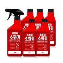 [아토세이프] 소화기 뿌리는 곰팡이 제거제 400ml 6개, 상세 설명 참조