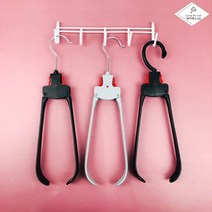 제이에스JS 접이식 옷걸이 3종, 25p, 고정형(올블랙)